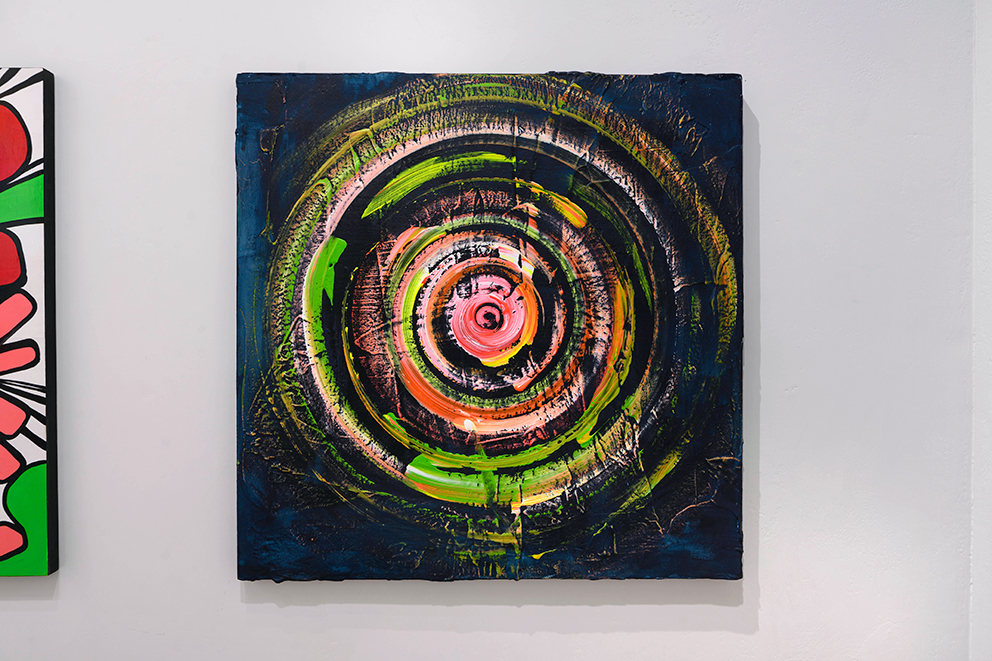 ⚠️激クリアランス⚠️ 石井研一 街角 絵画　元あの値段は2万7000円 石井研一 街角 絵画